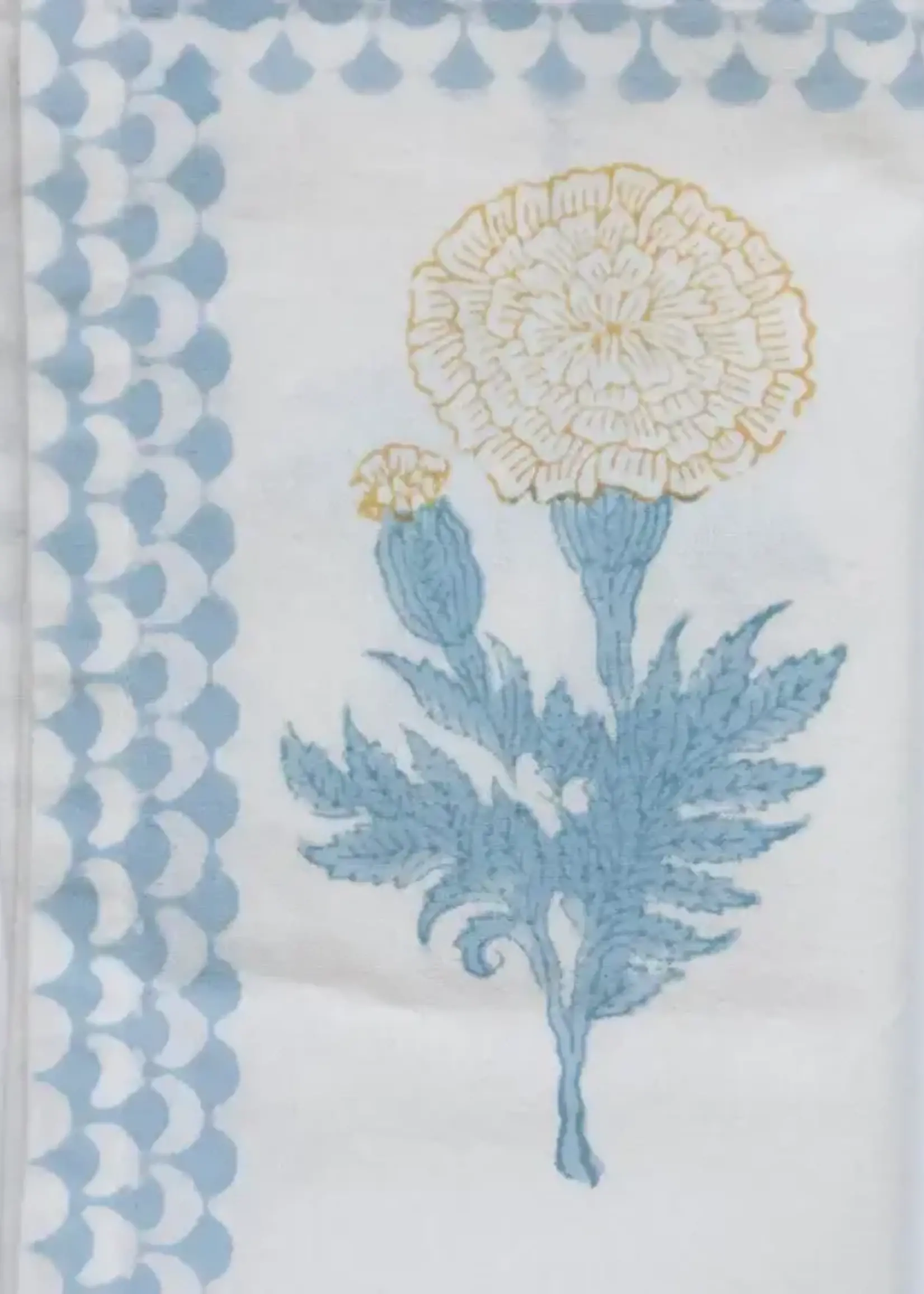 Rozablue 100% Cotton Napkin, Splash Blue, 45cm x 45cm
