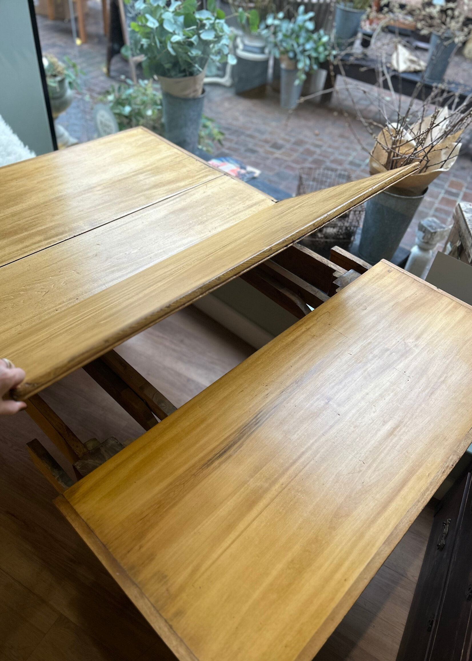 Rustic Pine Dining Table
