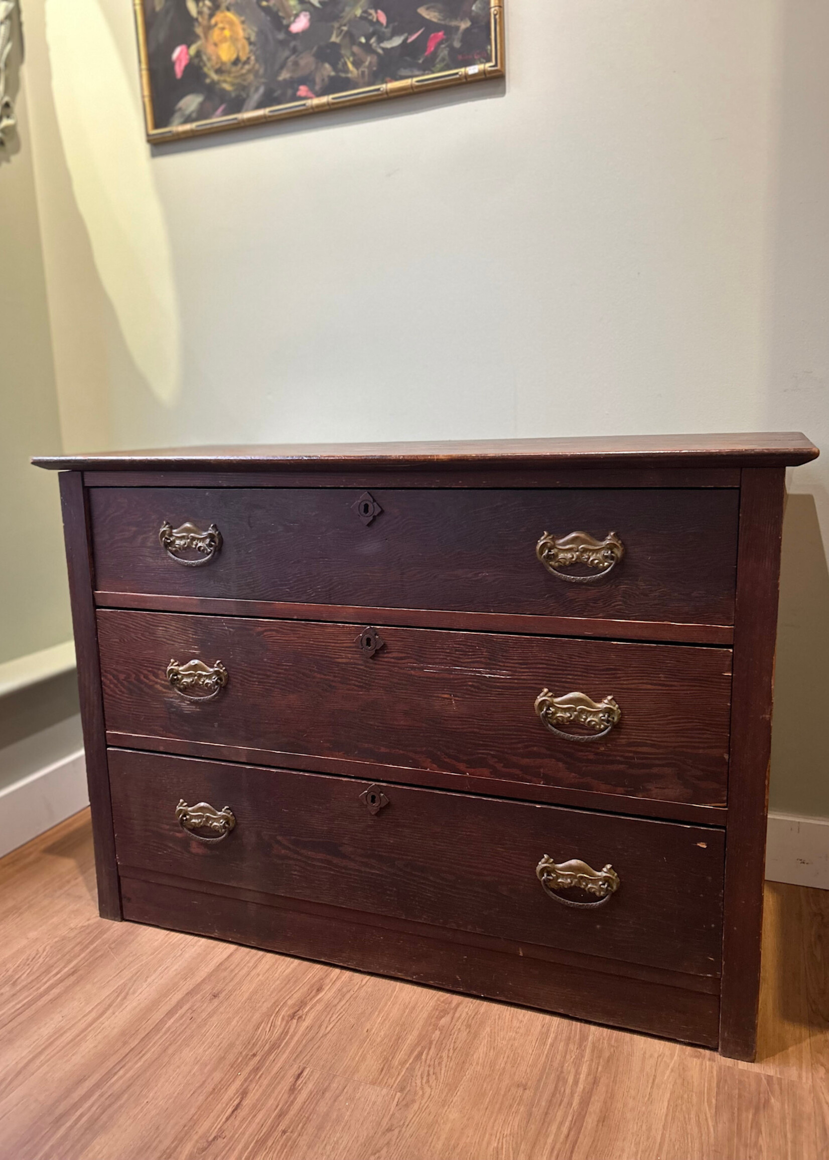 Rustic Wood Dresser