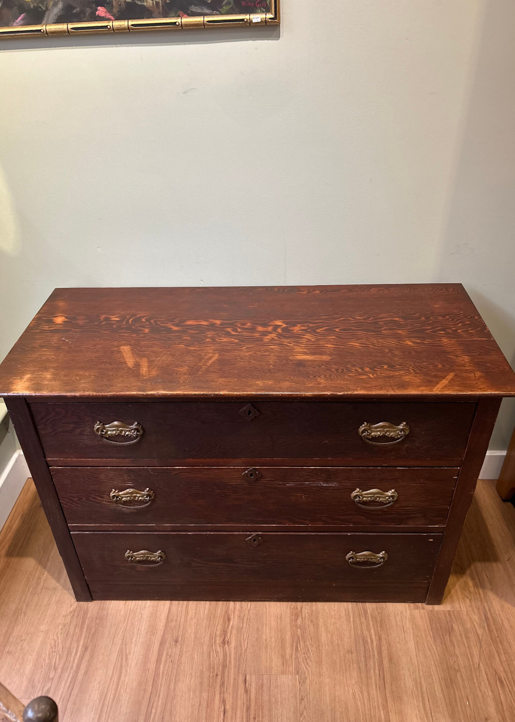 Rustic Wood Dresser