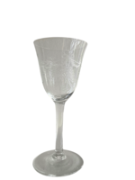 Set of 4 Etched Basket glasses