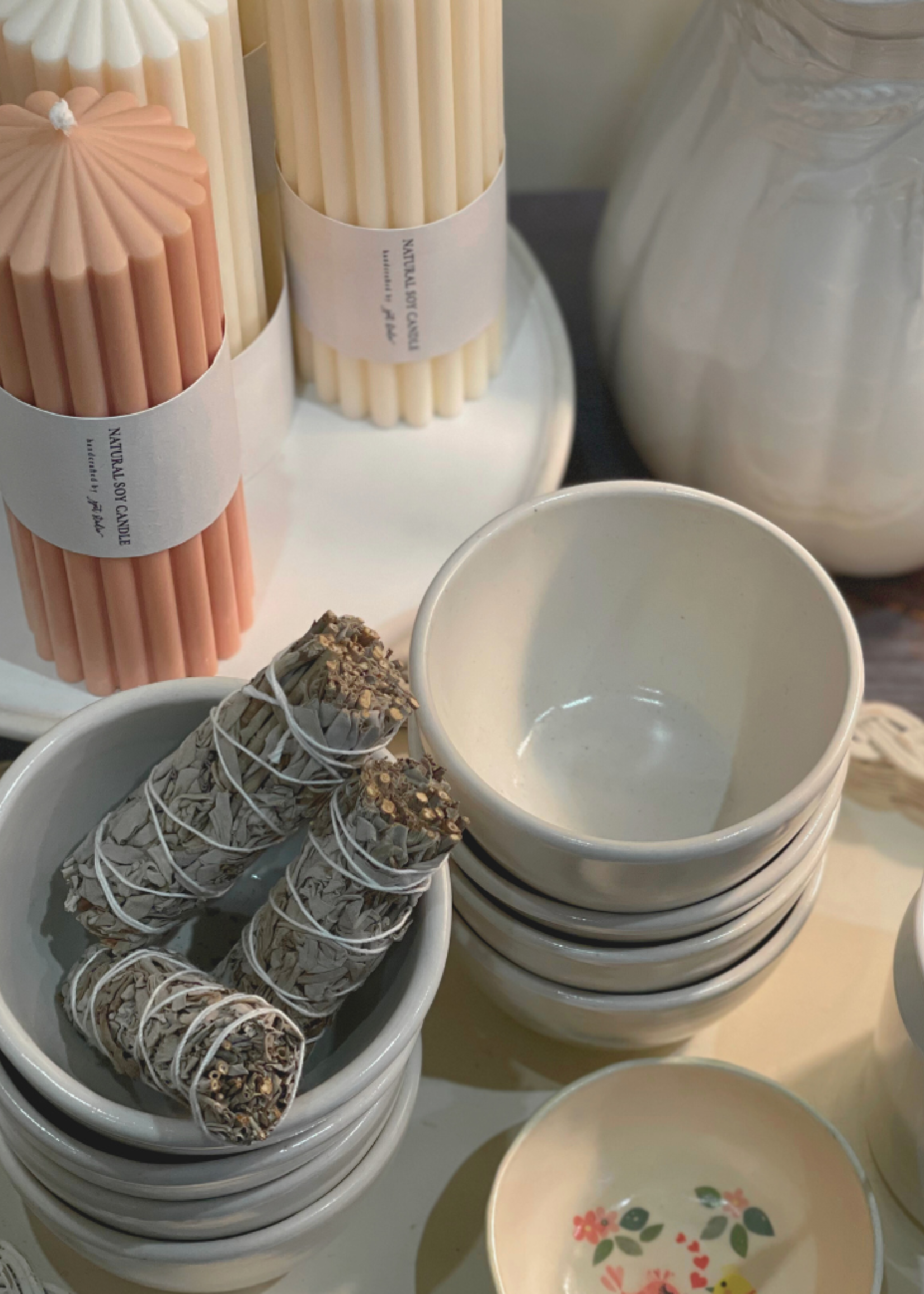 Standing Spruce Blue & White Sage Smudge Sticks