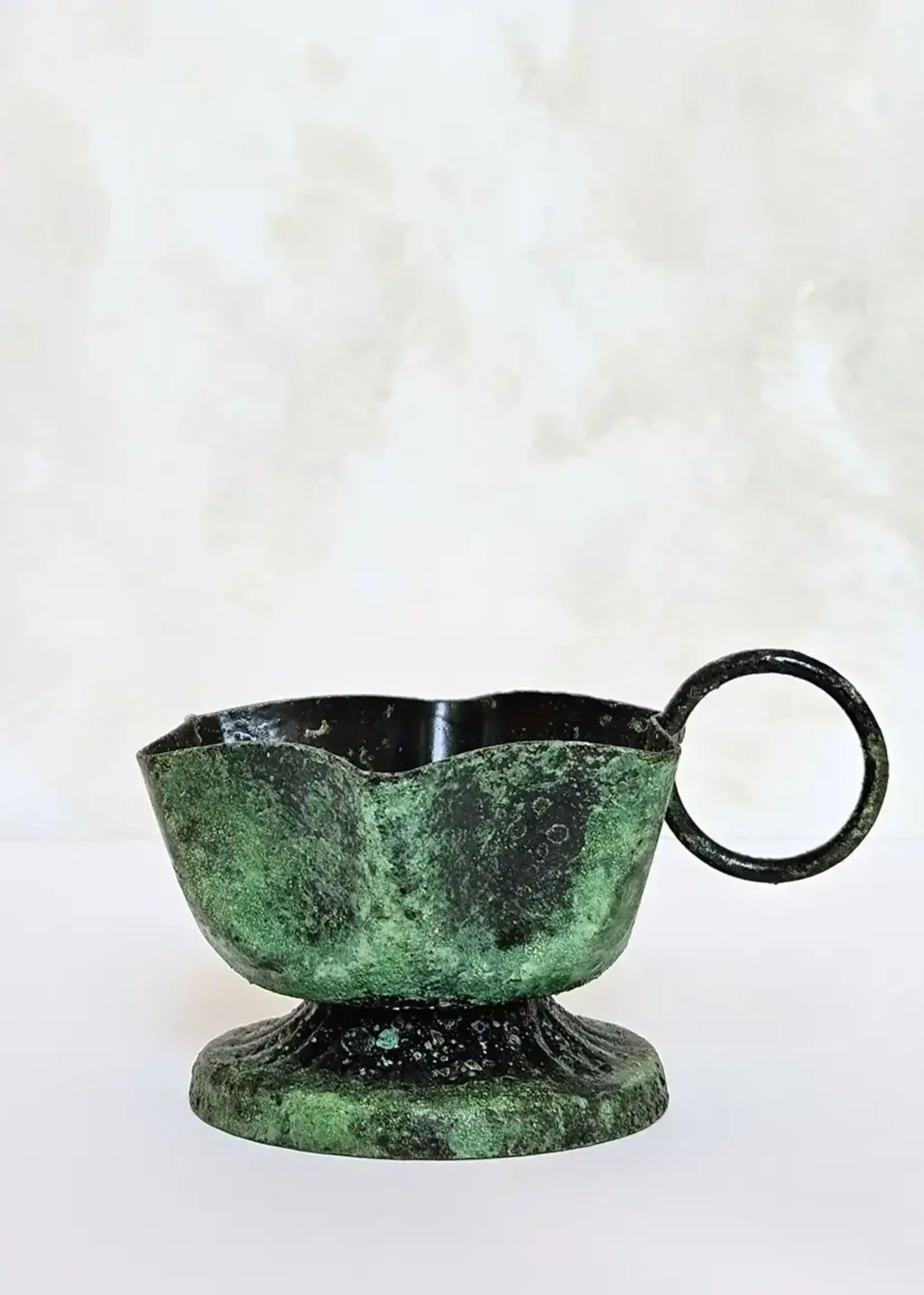 Bohemia Design Vintage Moss Candle Holder, Frill