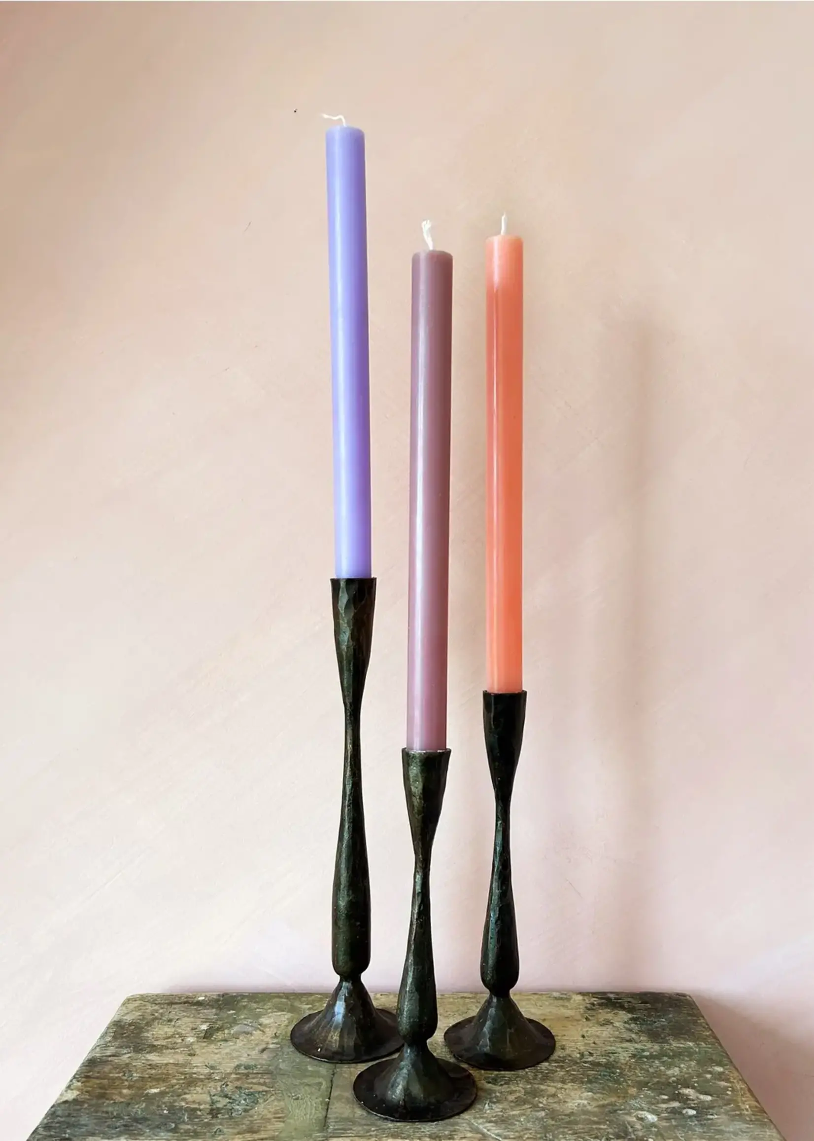 Bohemia Design Antiqued Candle holder,  Medium