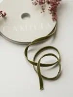 Double Sided Velvet Ribbon, 1cm x 2 Yard Pieces