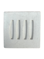 Atelier Trema Atelier, Square Soap Dish in Sand