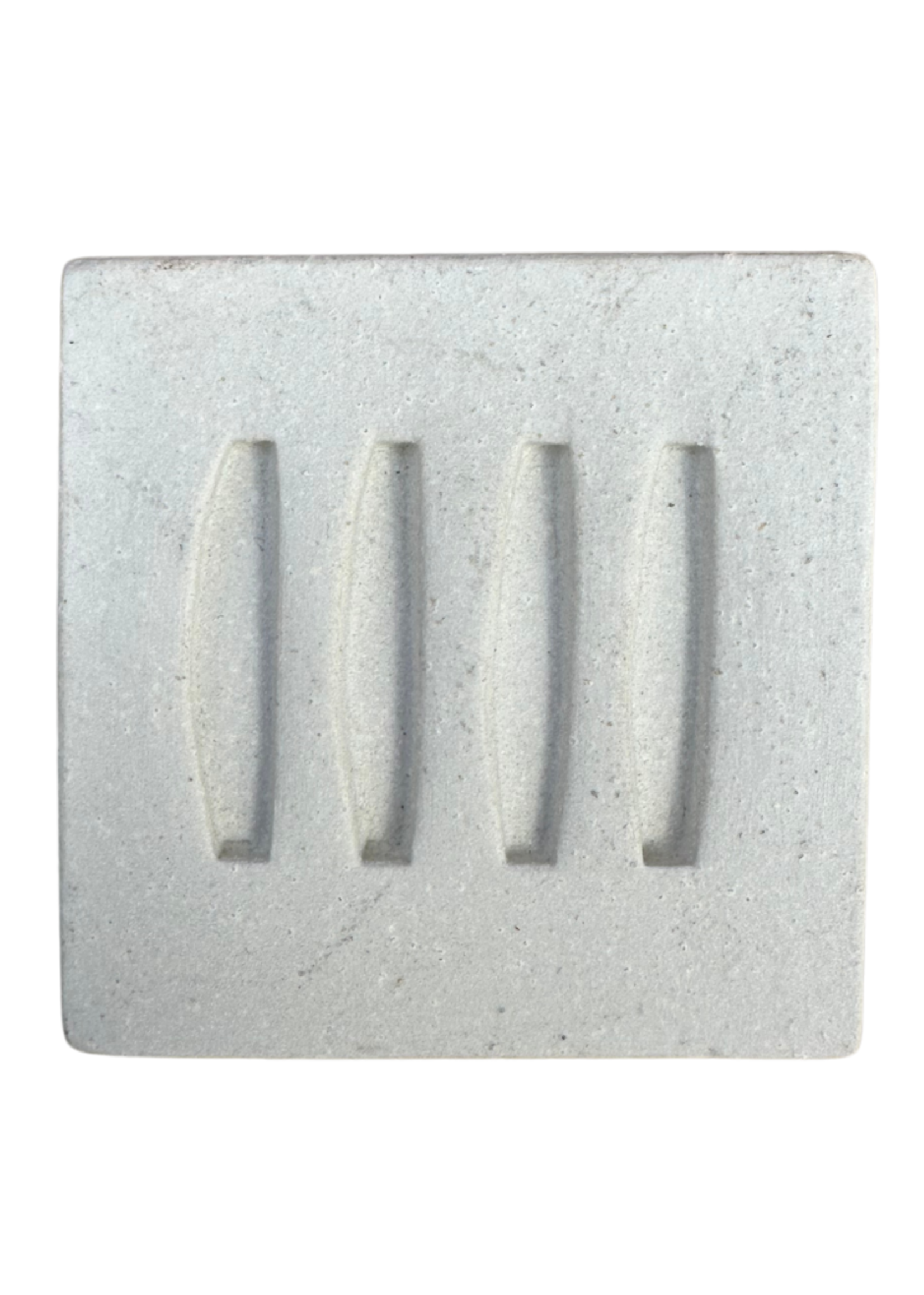 Atelier Trema Atelier, Square Soap Dish in Sand