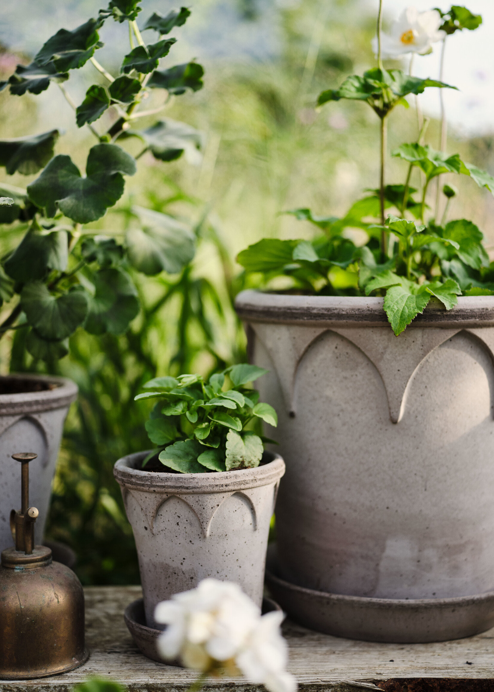 Bergs Potter Bergs Potter HELENA Raw Grey 18cm