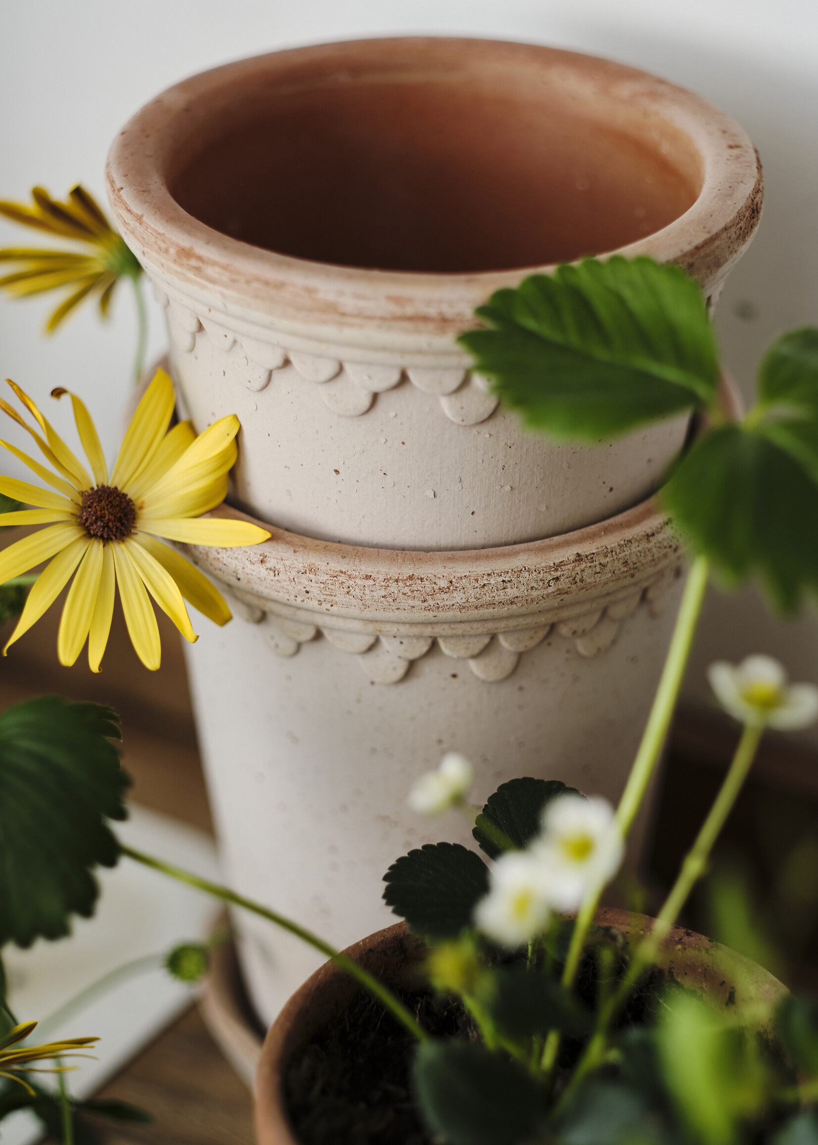 Bergs Potter Bergs Potter COPENHAGEN, Raw Rosa 14cm Tall