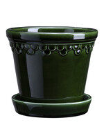 Bergs Potter Bergs Potter COPENHAGEN, Glazed Emerald Green 14cm