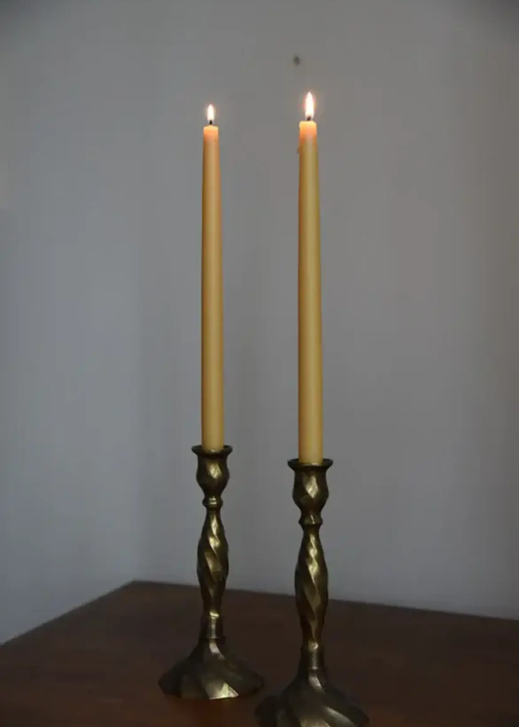 little Mill Little Mill, 12'' Hand dipped Tapers Natural. / Two Toned