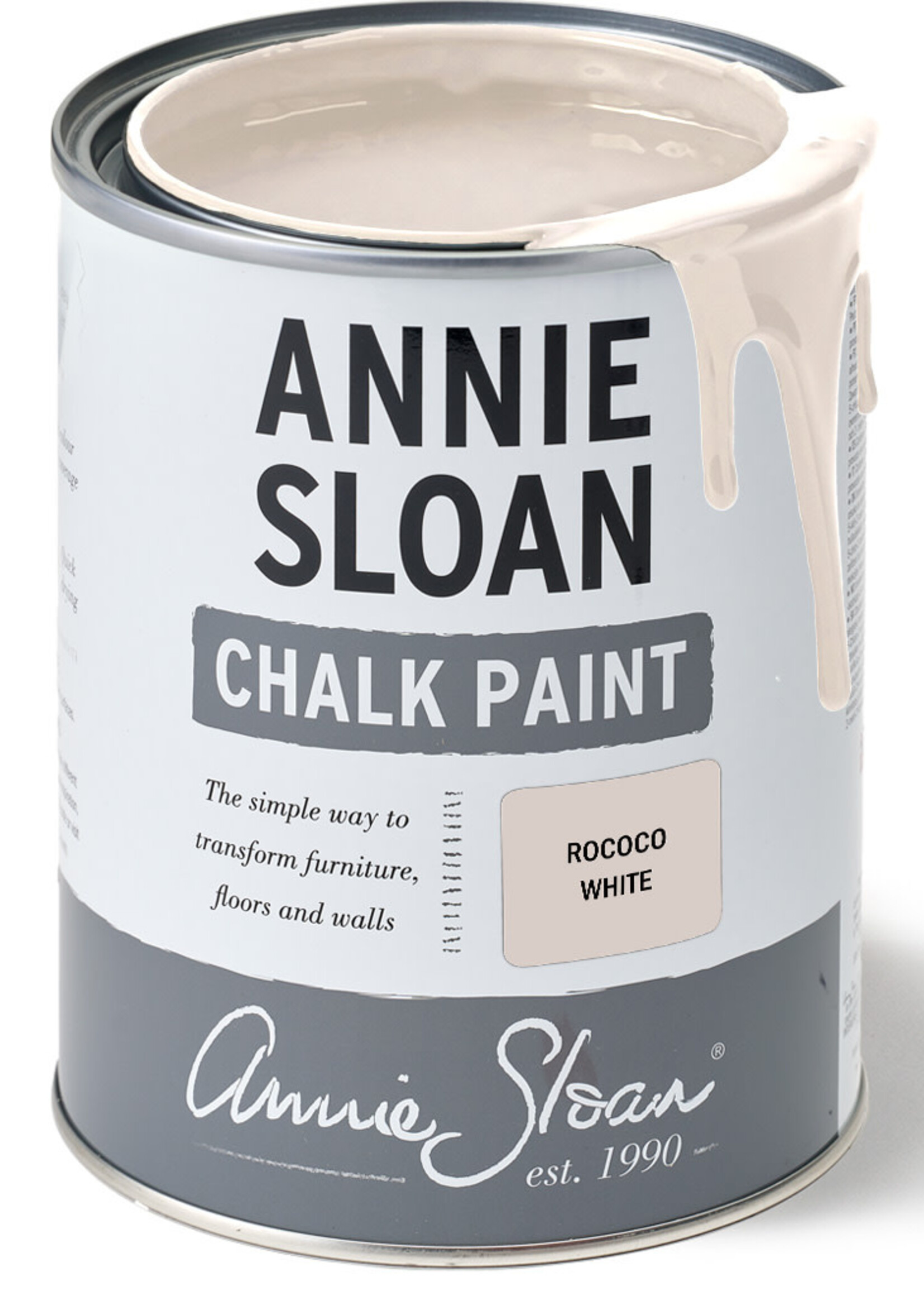 Annie Sloan Chalk Paint® by Annie Sloan - Rococo White 500Ml