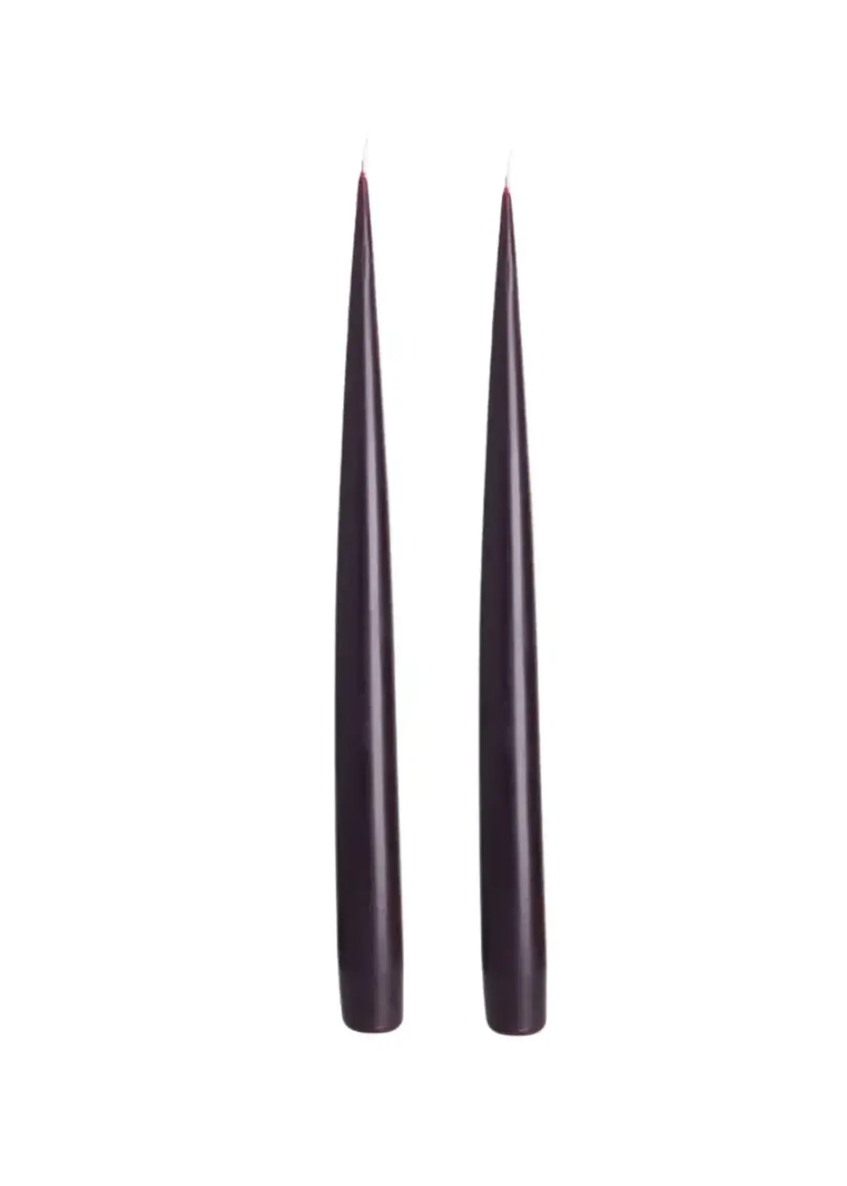 Crowfoot Collective Crowfoot Collective Beeswax Taper Candles, Oxblood