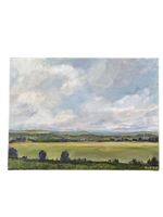 Kirn Gill Kirn Gill, The Quiet Between The Hills 12x16