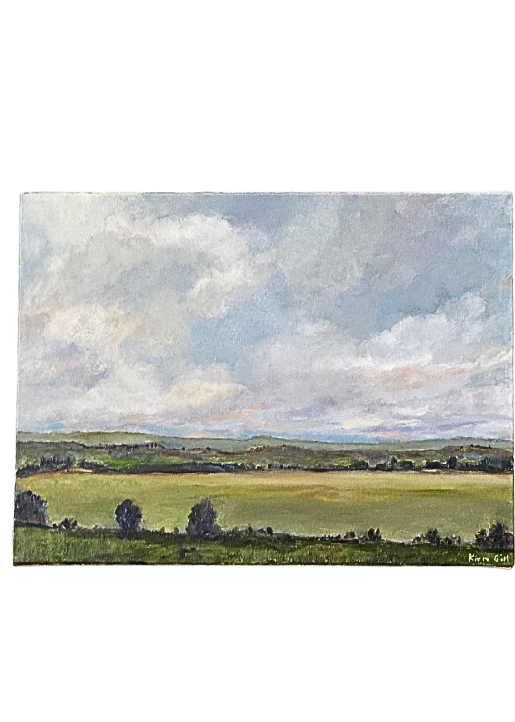 Kirn Gill Kirn Gill, The Quiet Between The Hills 12x16