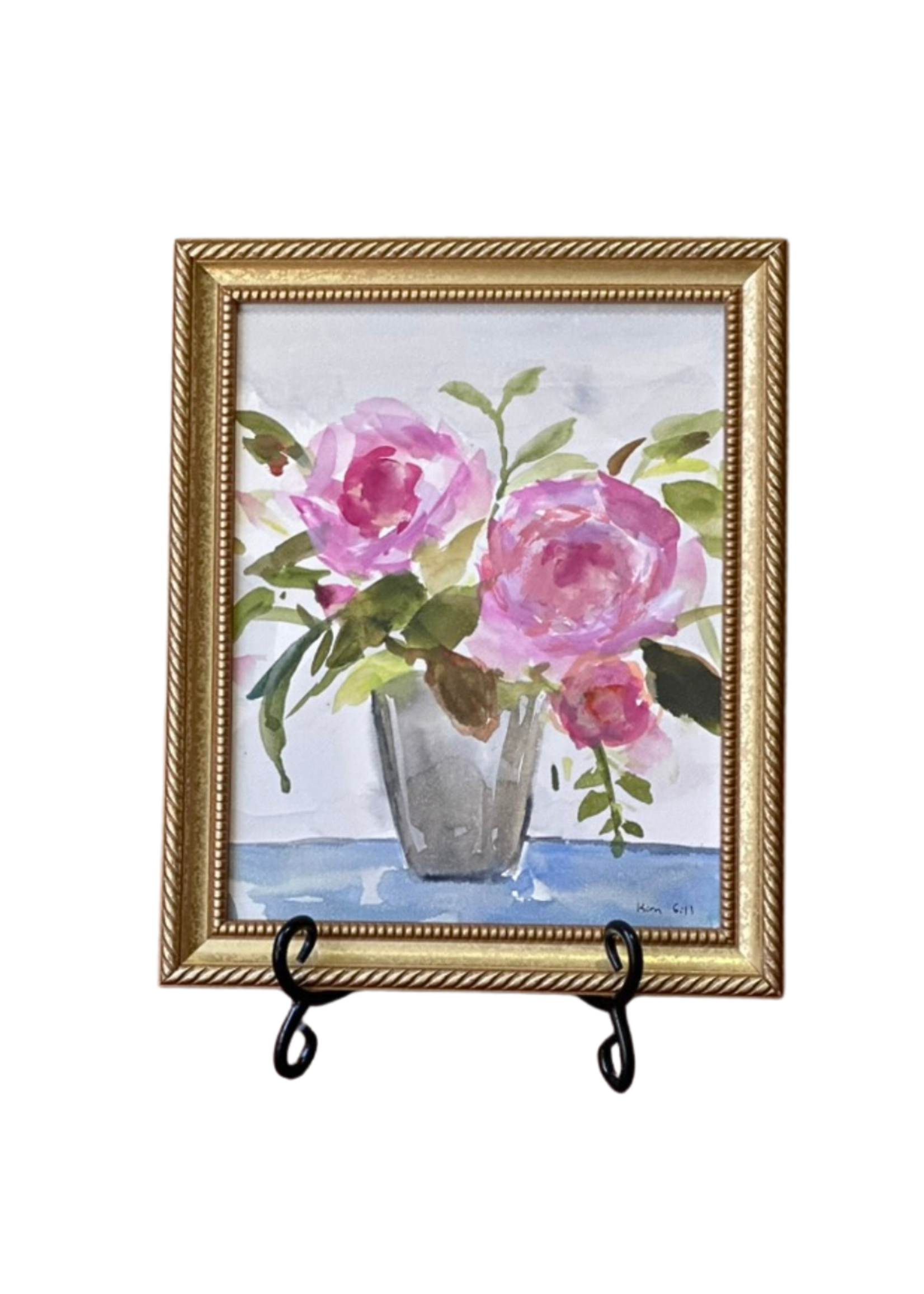 Kirn Gill Kirn Gill, Watercolour Flowers 8x10