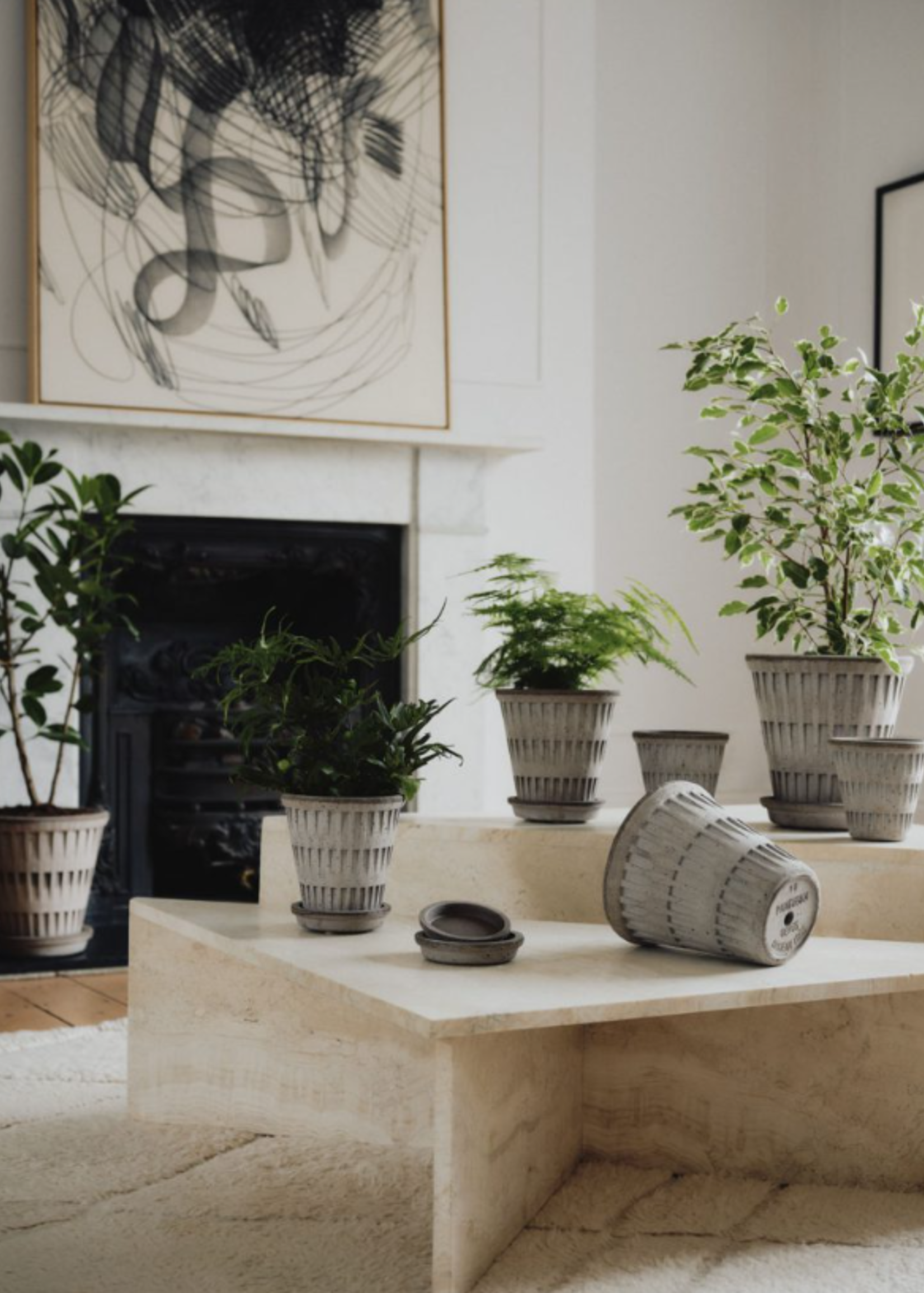 Bergs Potter Bergs Potter PANTHEON, Raw Grey 25cm