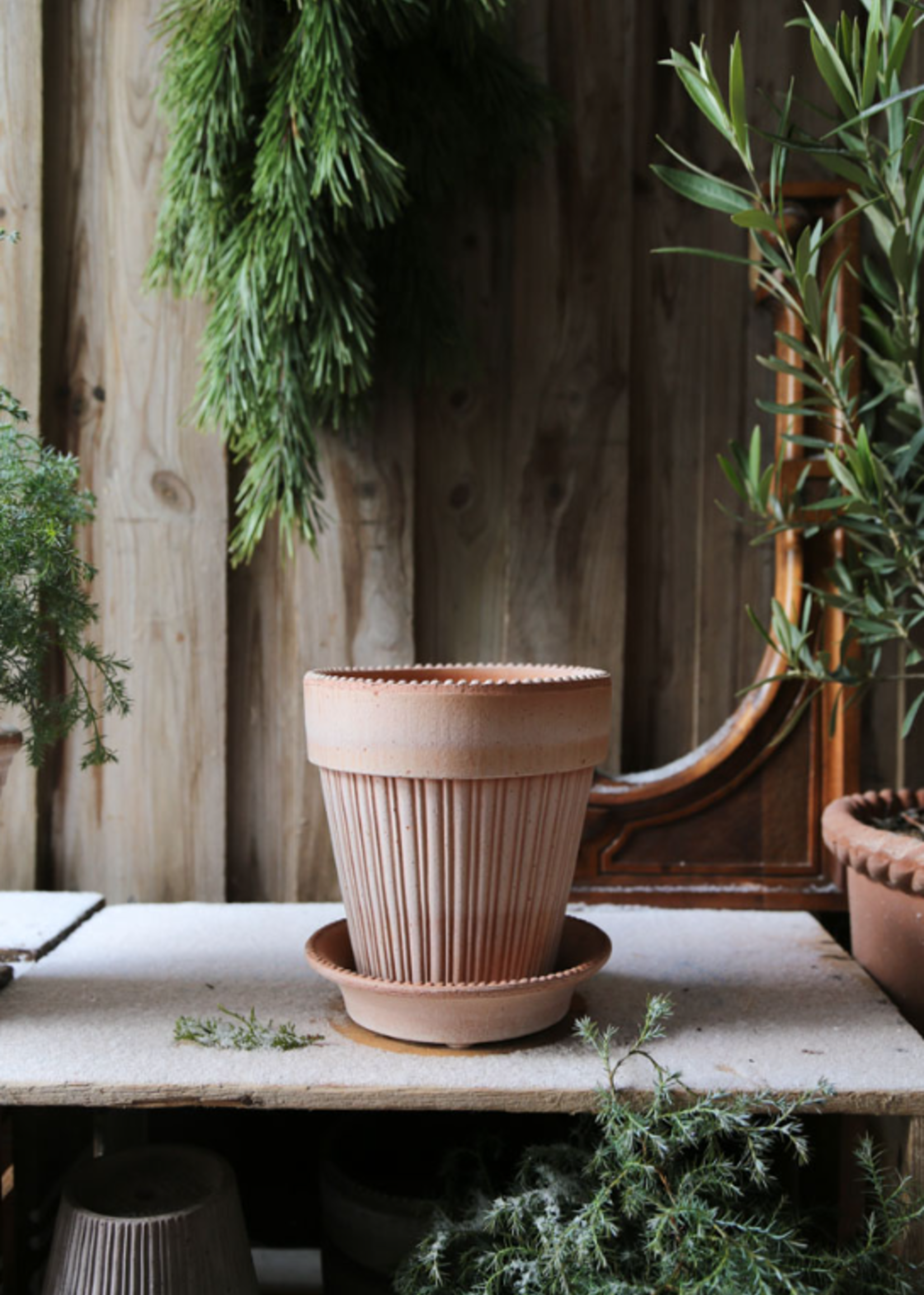 Bergs Potter Bergs Potter SIMONA, Raw Rosa 18cm