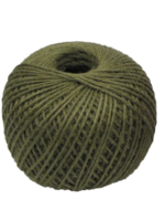 Creamore Jute Twine Ball 140m Green