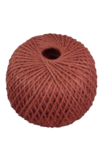 Creamore Jute Twine Ball 140m Red