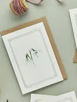 Catherine Lewis Design Catherine Lewis Designs, Snowdrop Card (White)