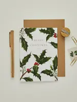 Catherine Lewis Design Catherine Lewis, Merry Christmas, Holly Border