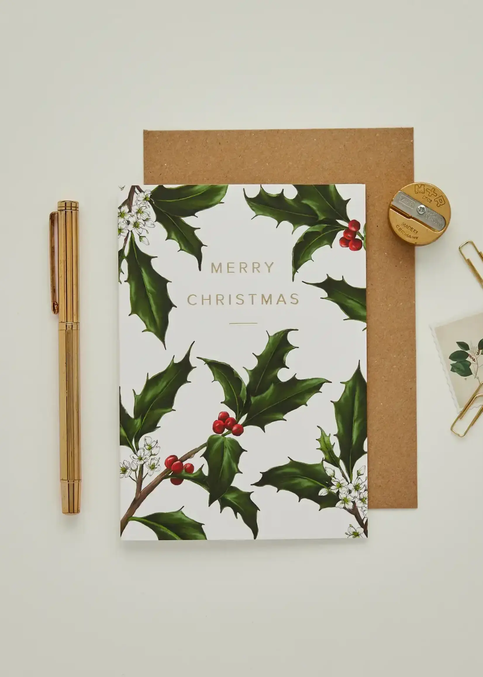 Catherine Lewis Design Catherine Lewis, Merry Christmas, Holly Border