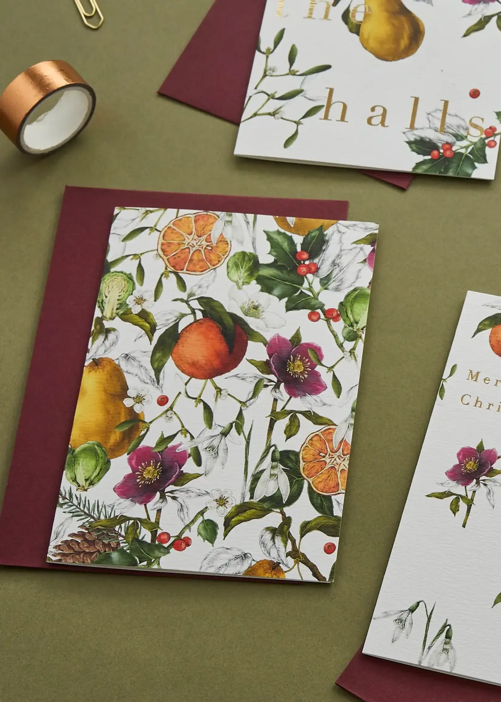 Catherine Lewis Design Catherine Lewis, Winter Decadence Card