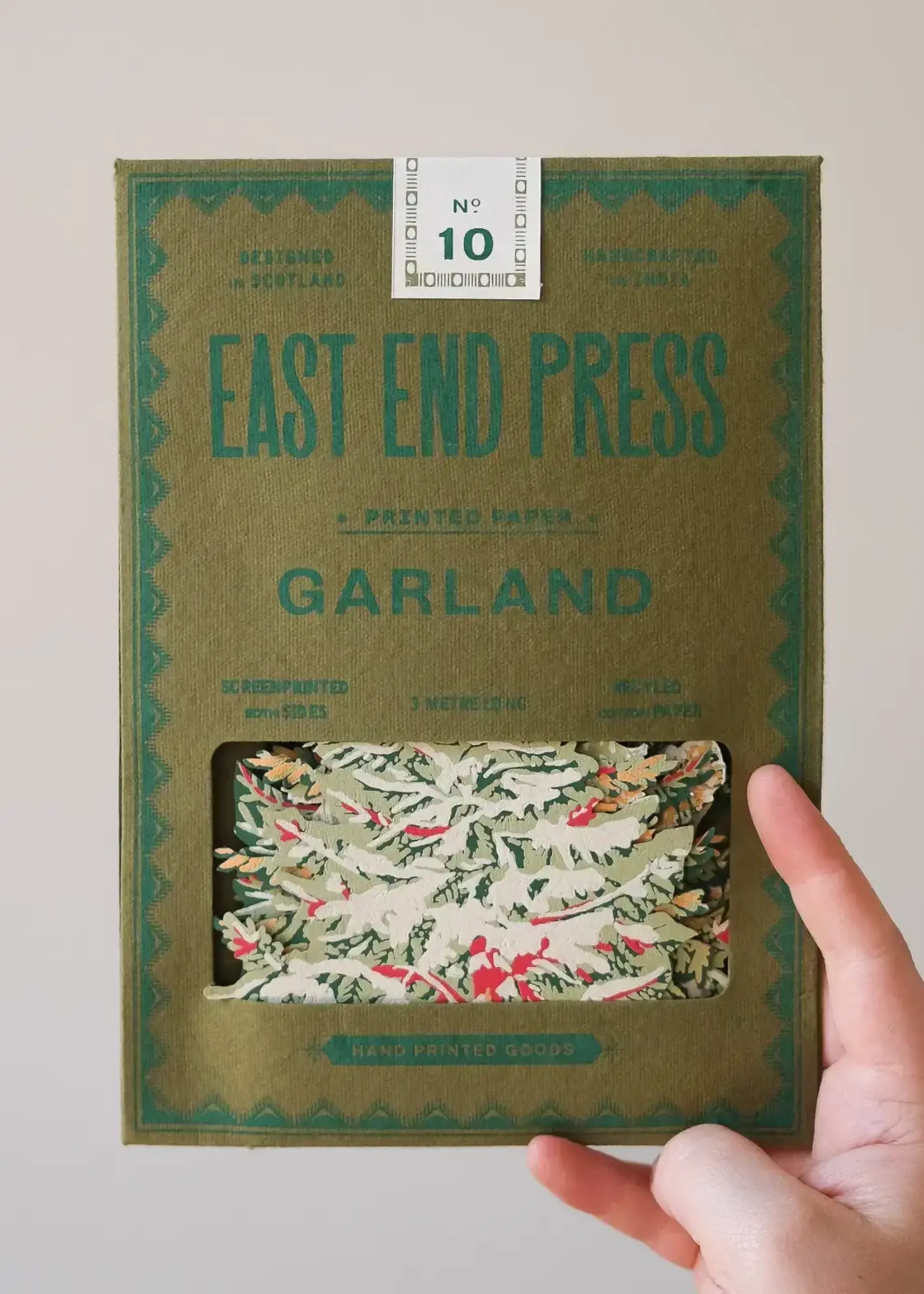 East End Press Forest Sewn Garland