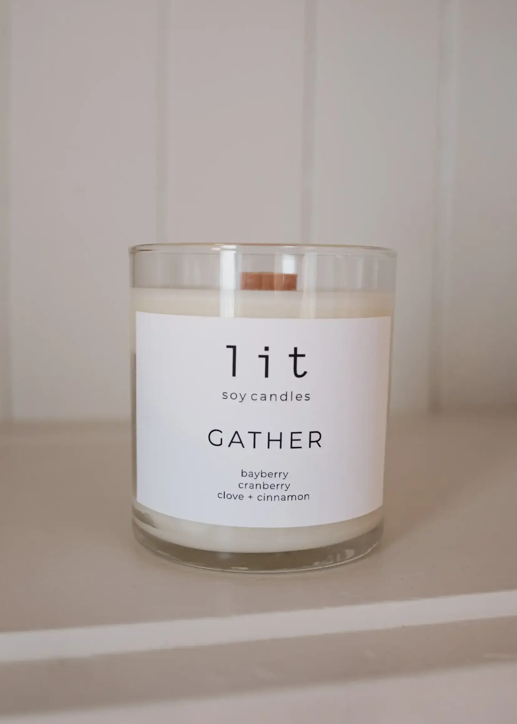 Lit Soy Candles Lit Soy Candles, Gather