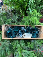 Candle holder/stake floral arrangements