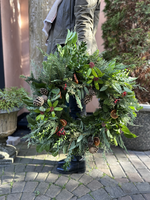 Cartref  Large Traditional Wreath