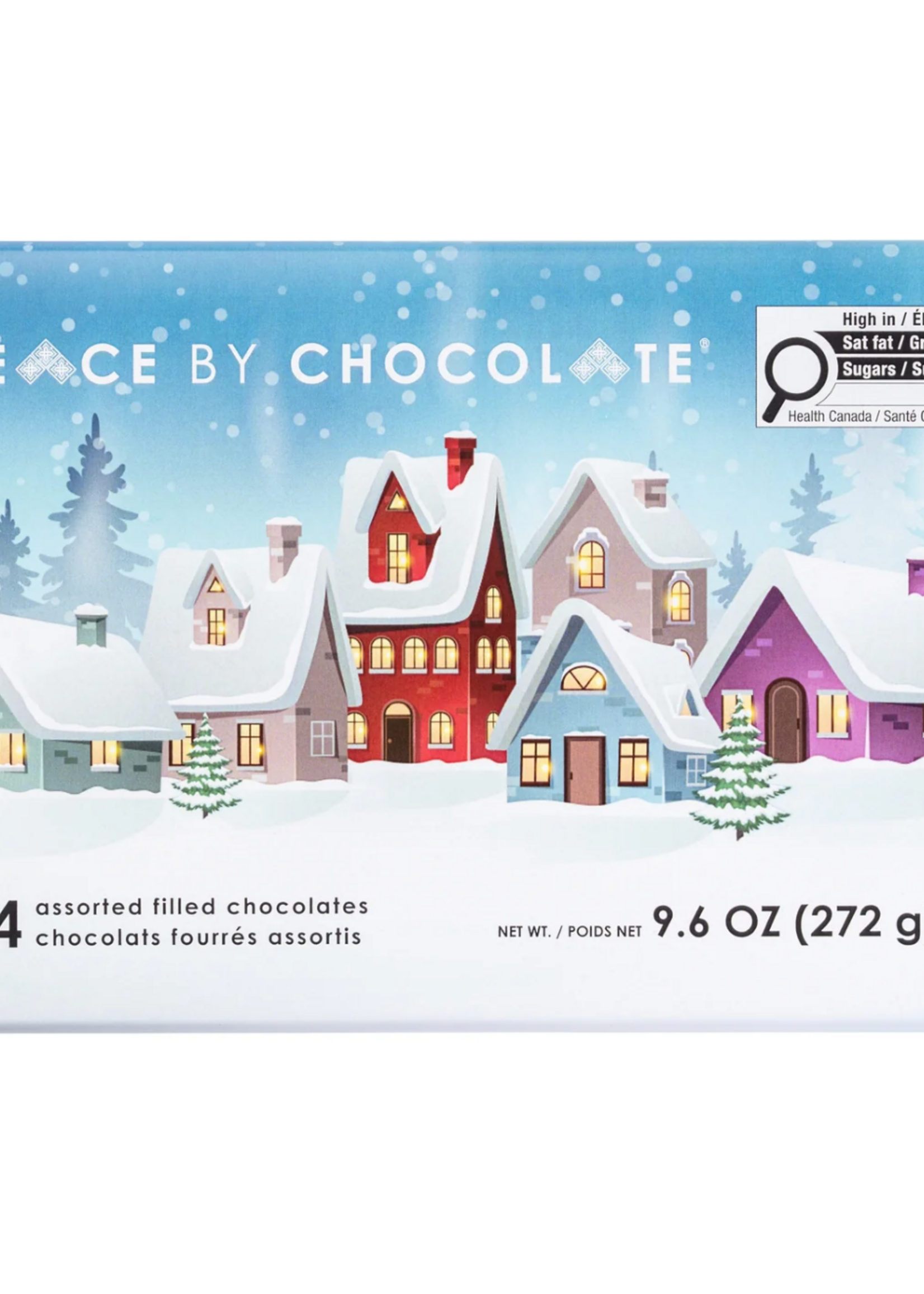 Peace by chocolate 24 Piece Holiday box