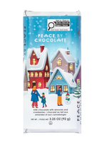 Peace by Chocolate, 92g Holiday Bar Milk with Almonds and Cranberries