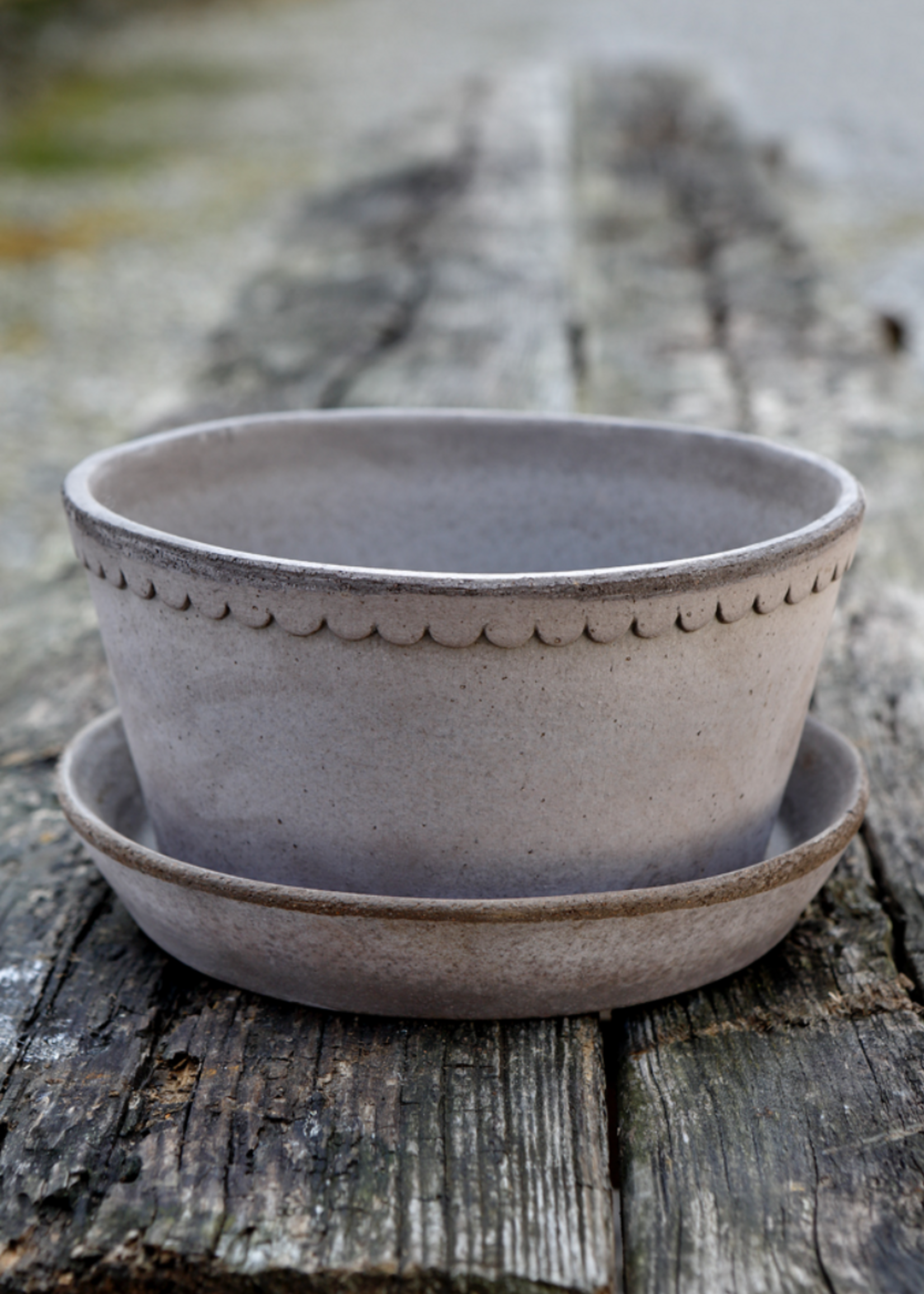 Bergs Potter Bergs Potter HELENA, Raw Grey 21cm Low