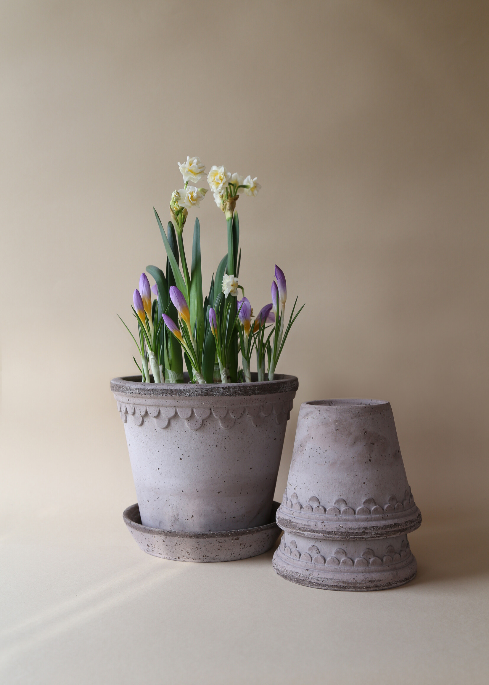 Bergs Potter Bergs Potter Copenhagen, Raw Grey 25cm