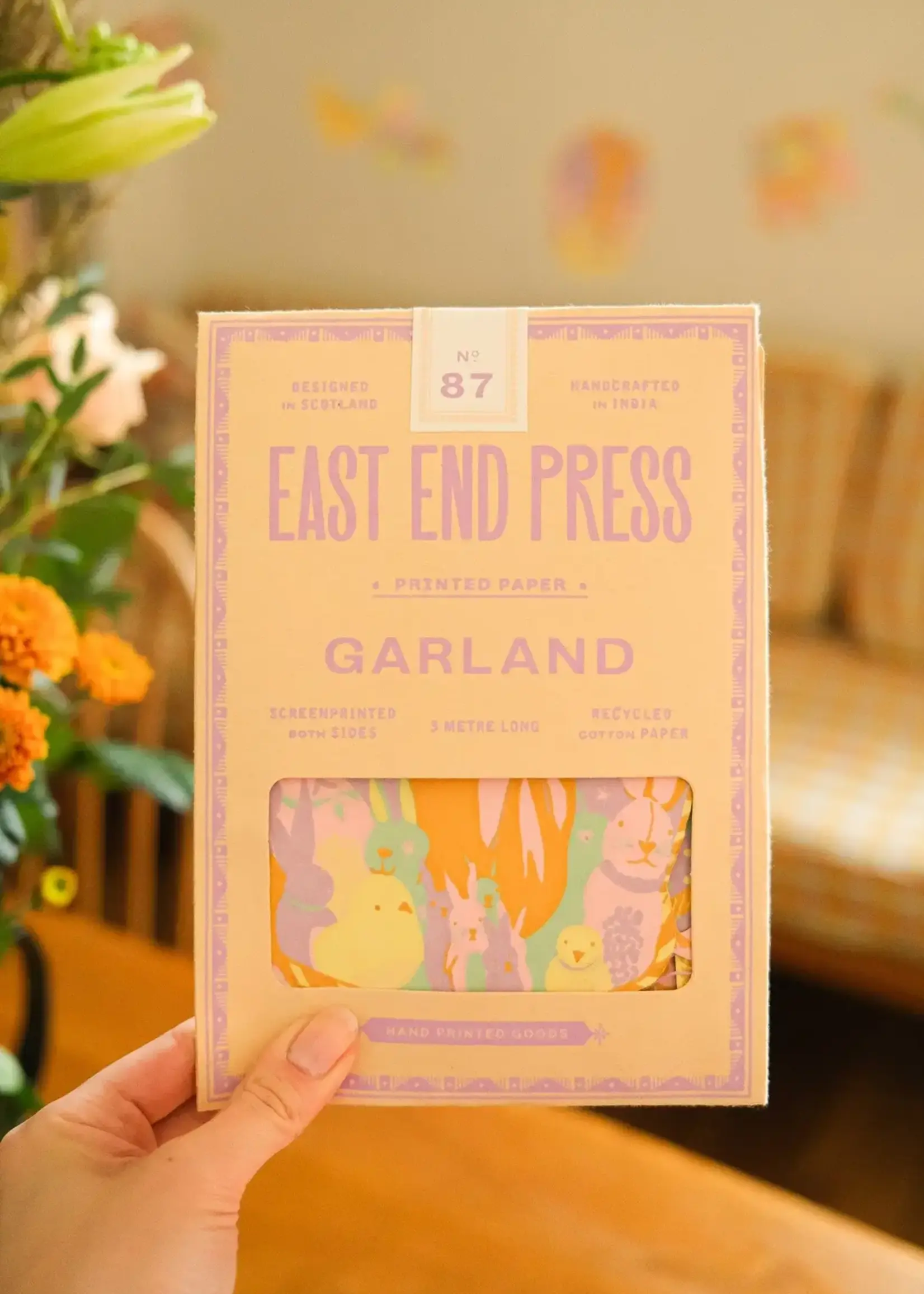 East End Press Easter Sewn Garland