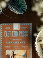 East End Press British Birds Paper Ornaments