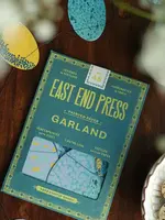 East End Press Blue Speckled Eggs Sewn Garland