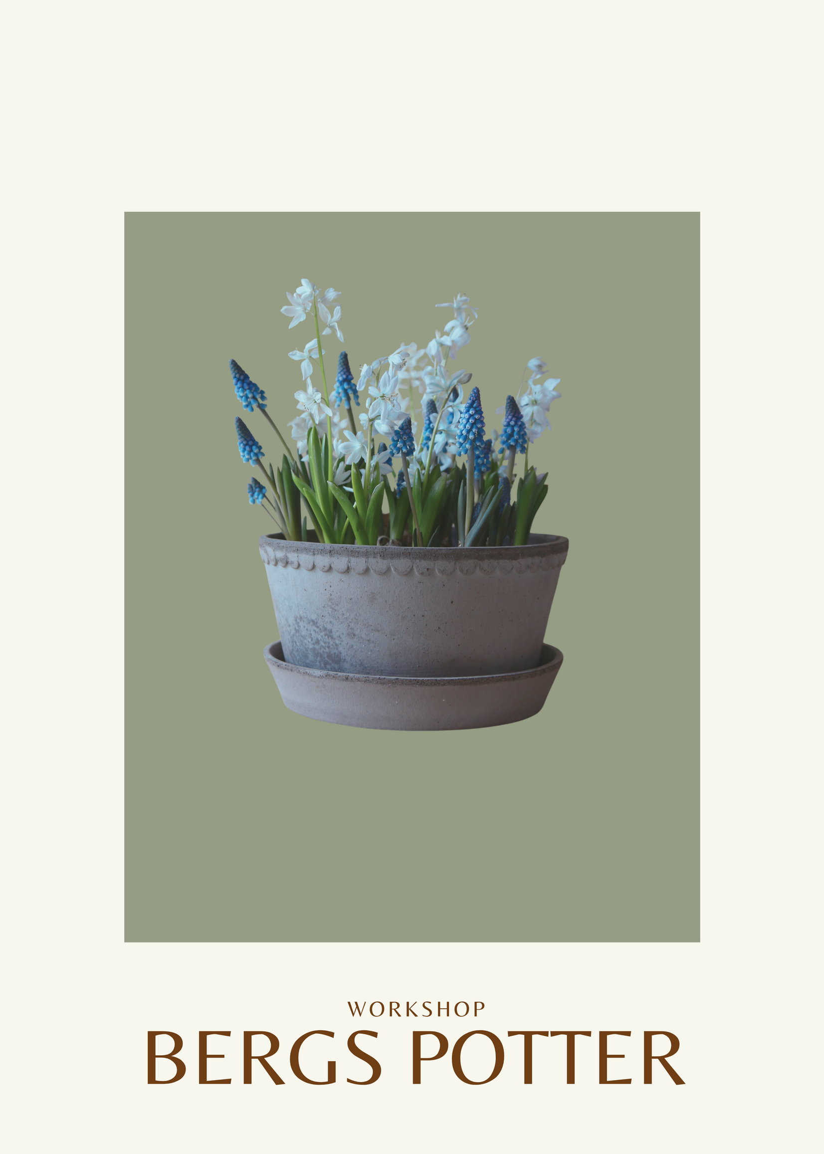 Mother's Day Planted Bergs Potter Workshop, Sunday, May 9th 10-11