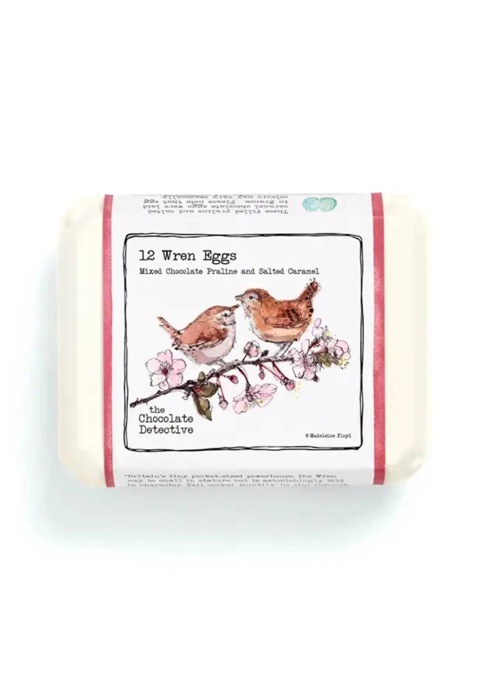 The Chocolate Detective The Chocolate Detective, 12 Wren Eggs, Chocolates 150g