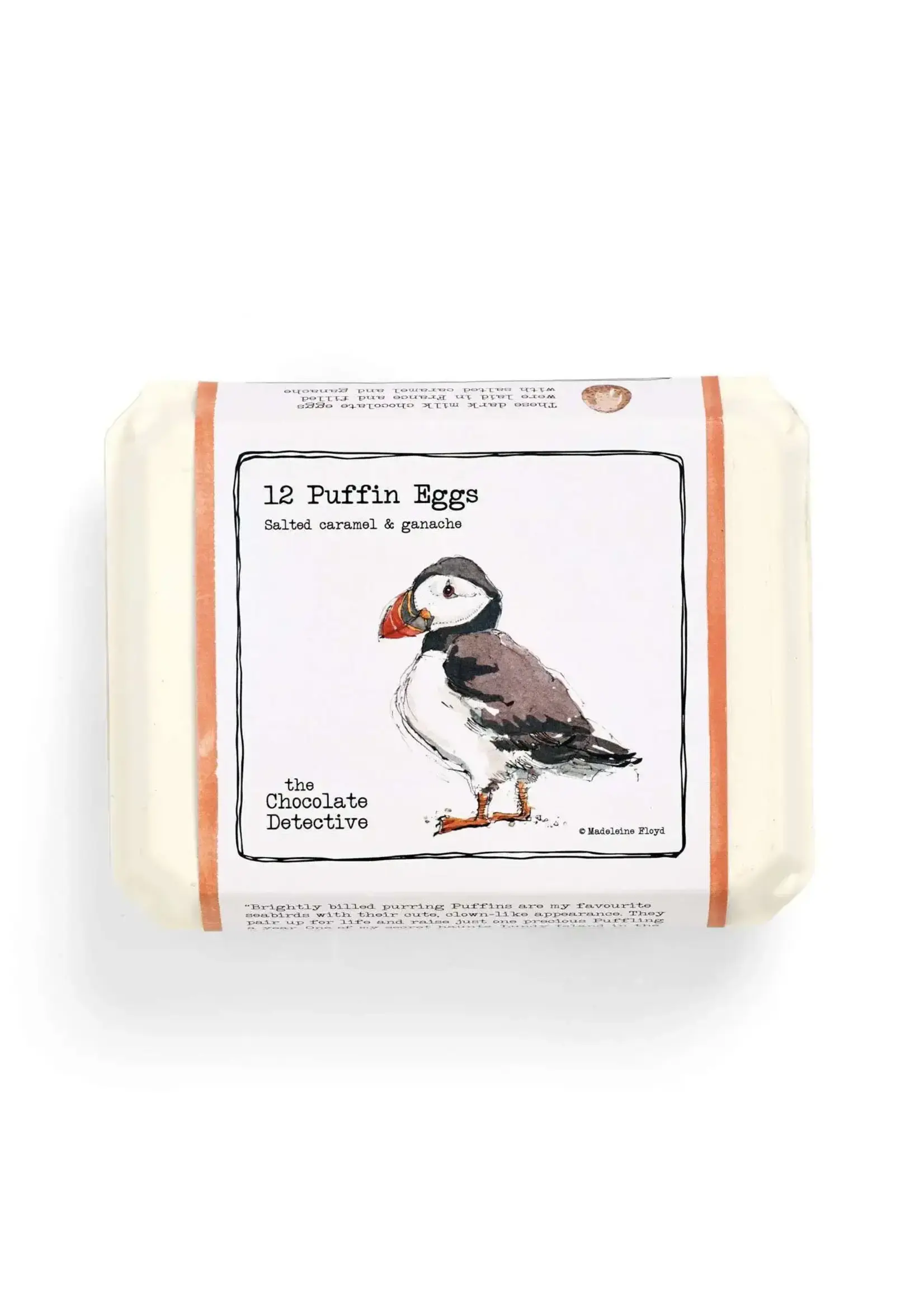 The Chocolate Detective The Chocolate Detective, 12 Puffin Eggs, Chocolates, 150g