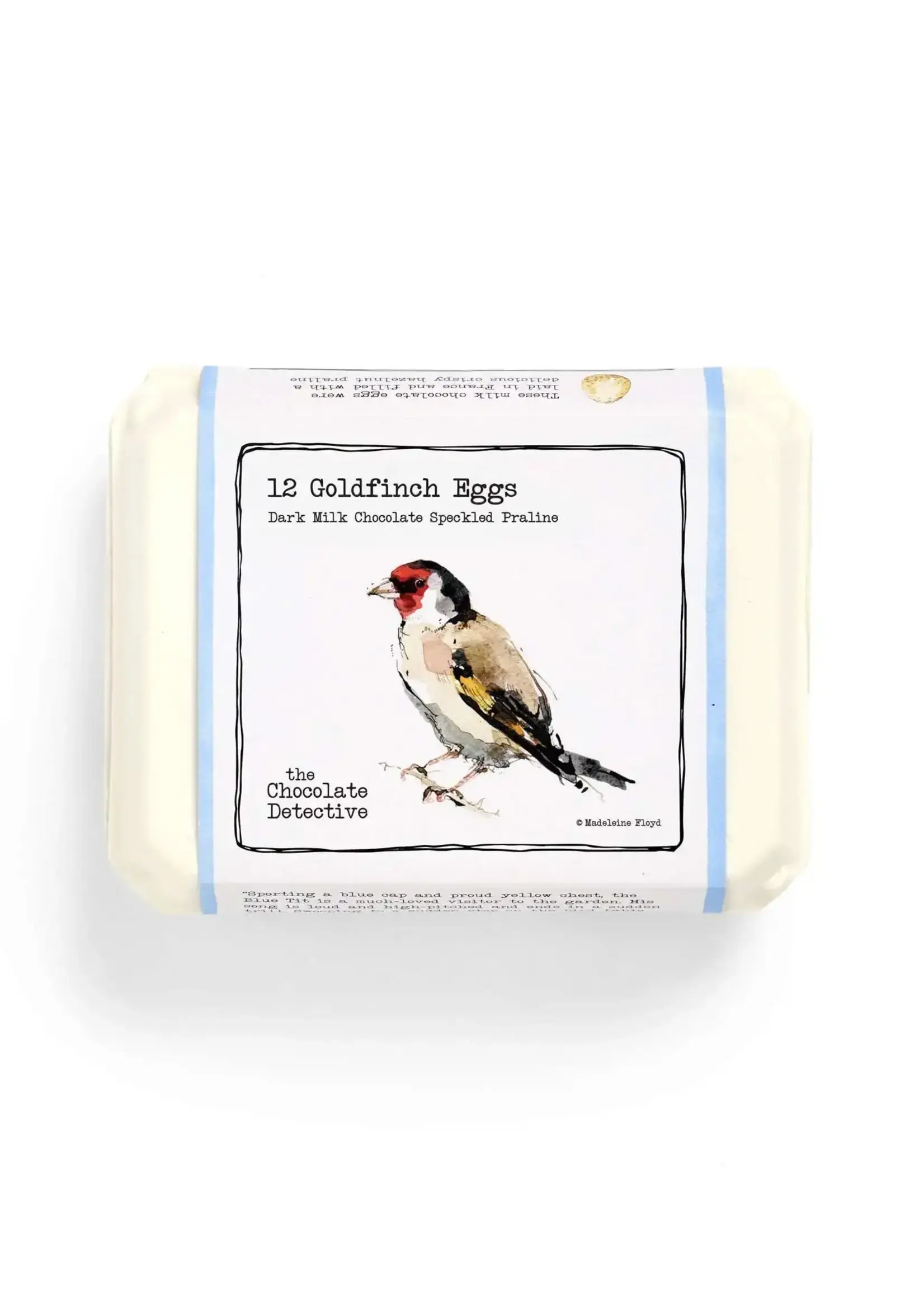 The Chocolate Detective The Chocolate Detective, 12 Goldfinch Eggs, Chocolates 150g