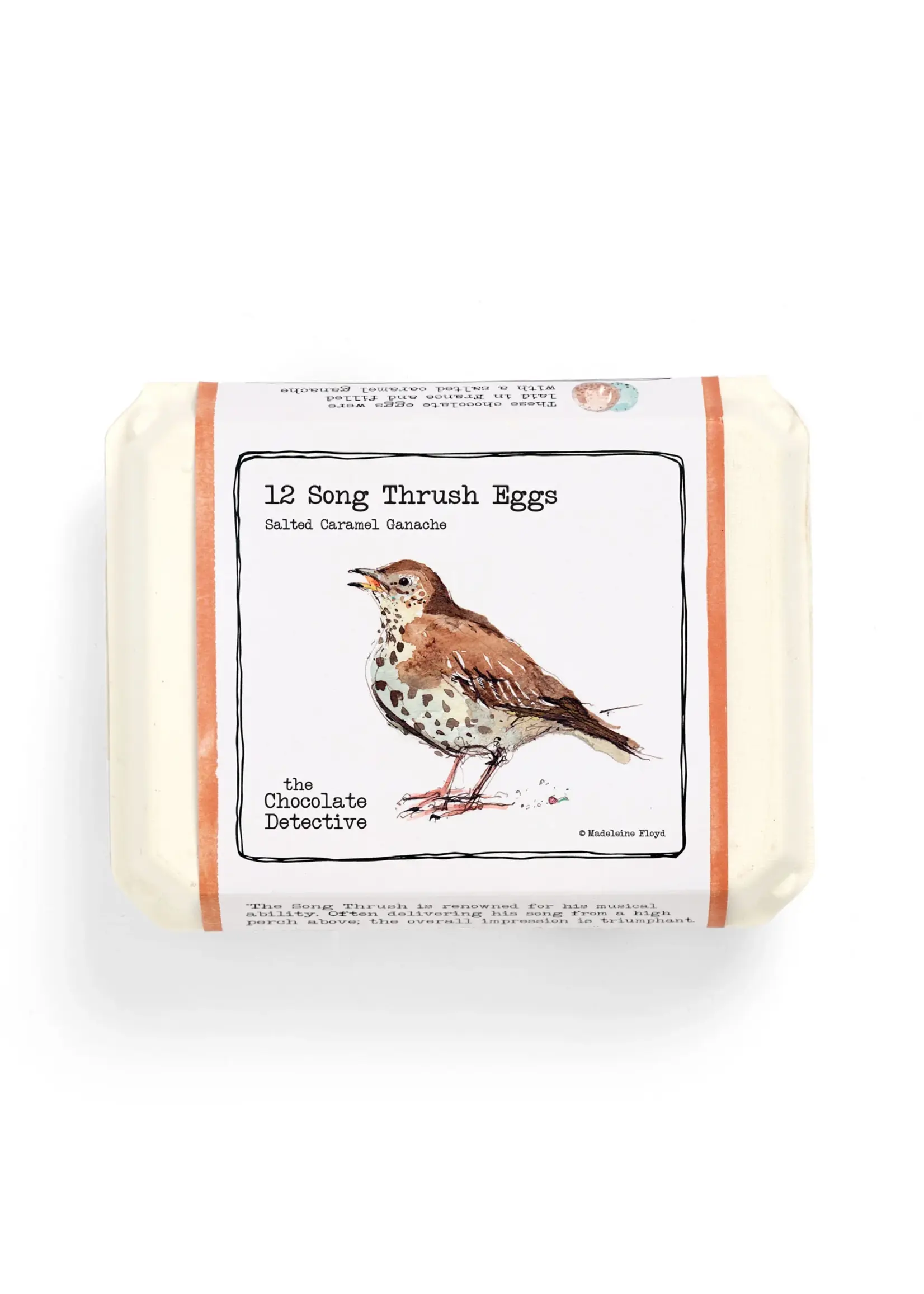 The Chocolate Detective The Chocolate Detective, 12 Song Thrush Eggs, chocolates 150g