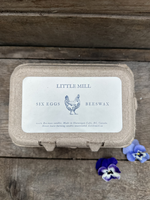 little Mill Little Mill Candles, 1/2 Dozen Egg Candles - Natural