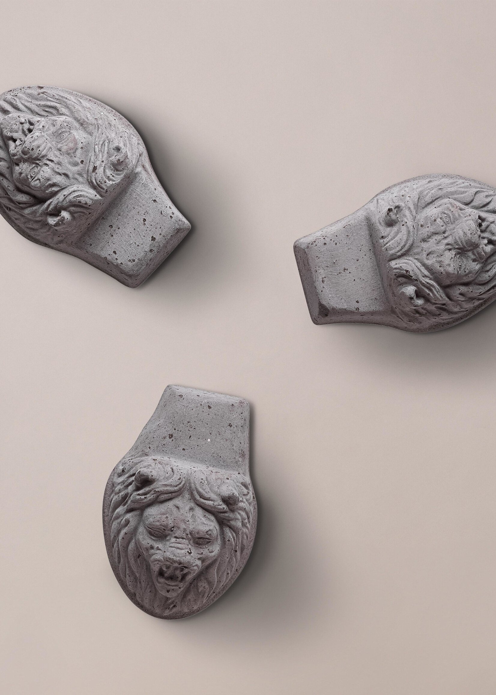 Bergs Potter Bergs Potter, Lions Head, Pot base, Raw Grey