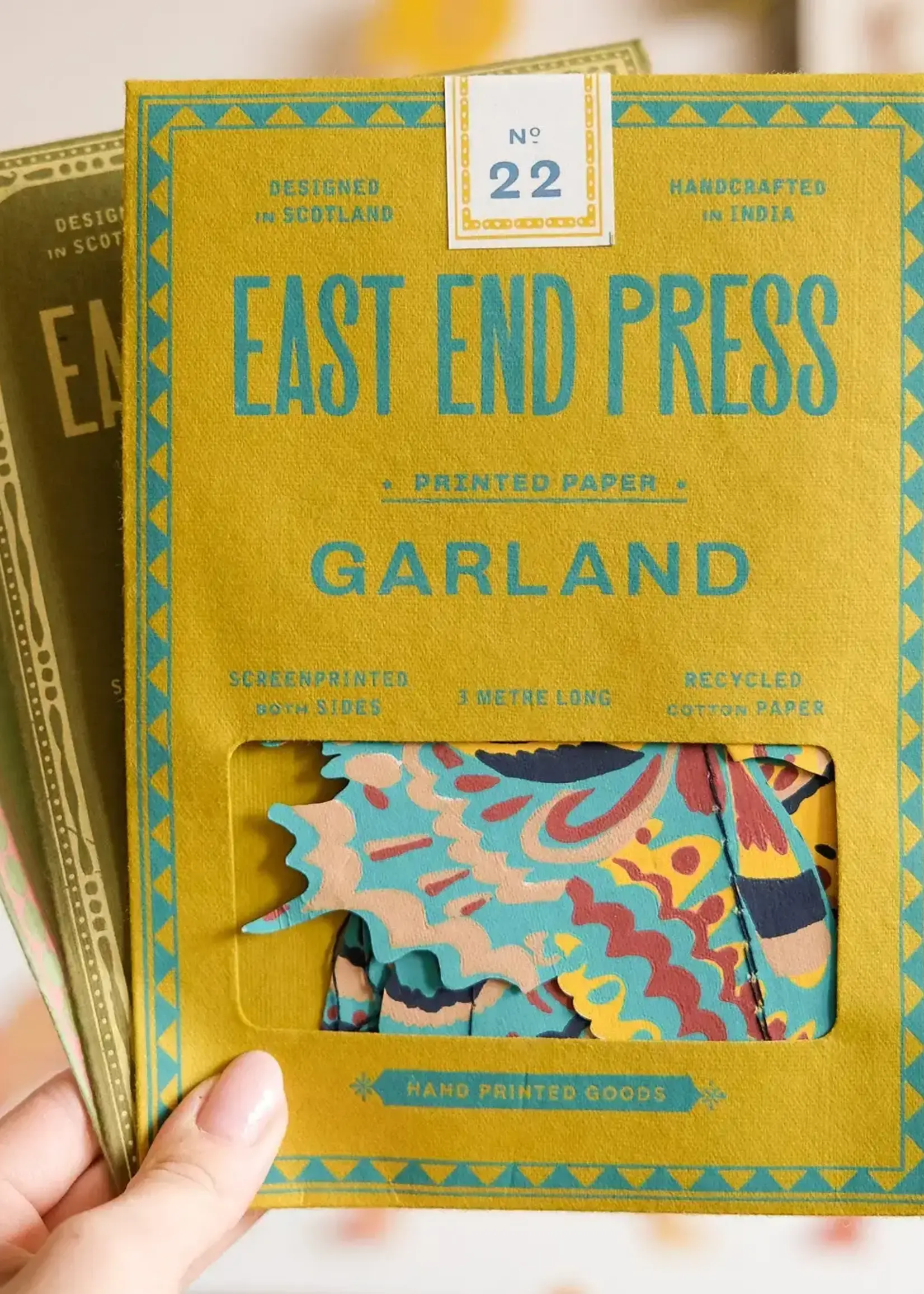 East End Press Moths Sewn Garland, East End Press