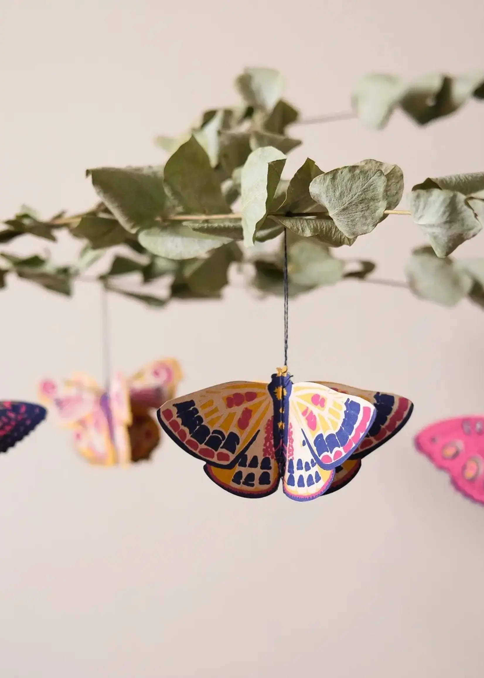 East End Press Butterflies Paper Ornaments, East End Press
