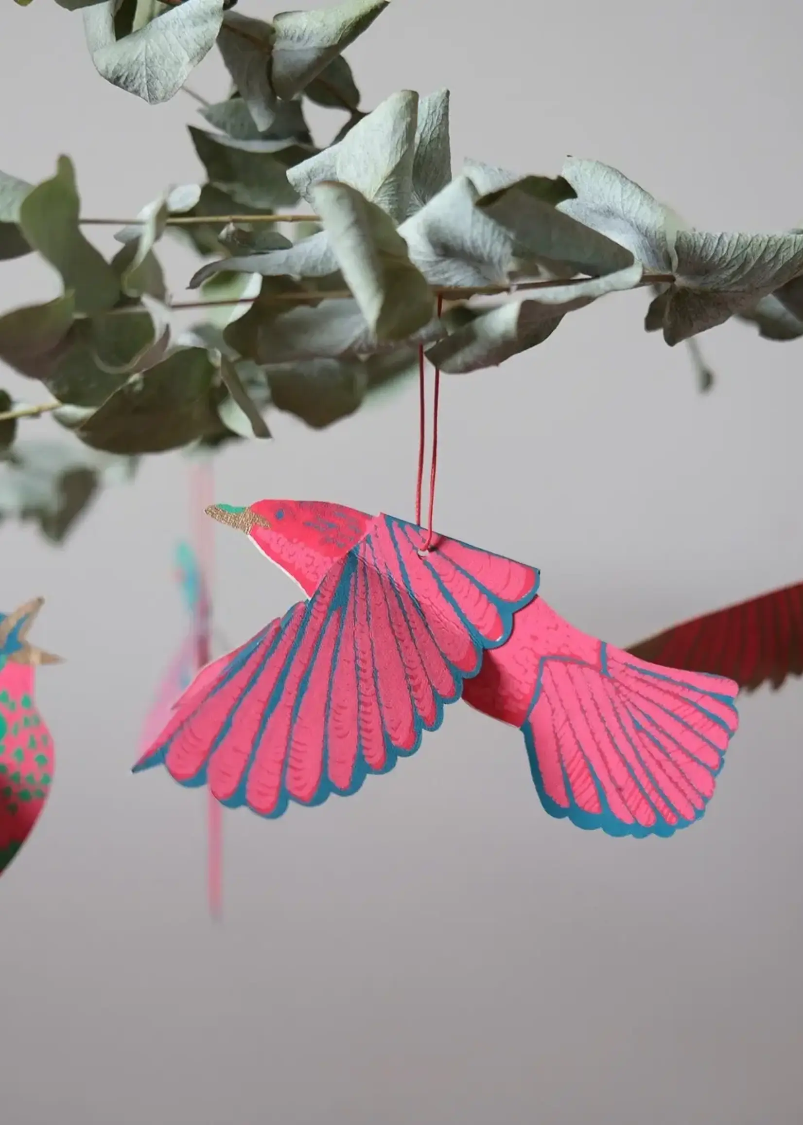 East End Press Party Birds Paper Ornaments, East End Press
