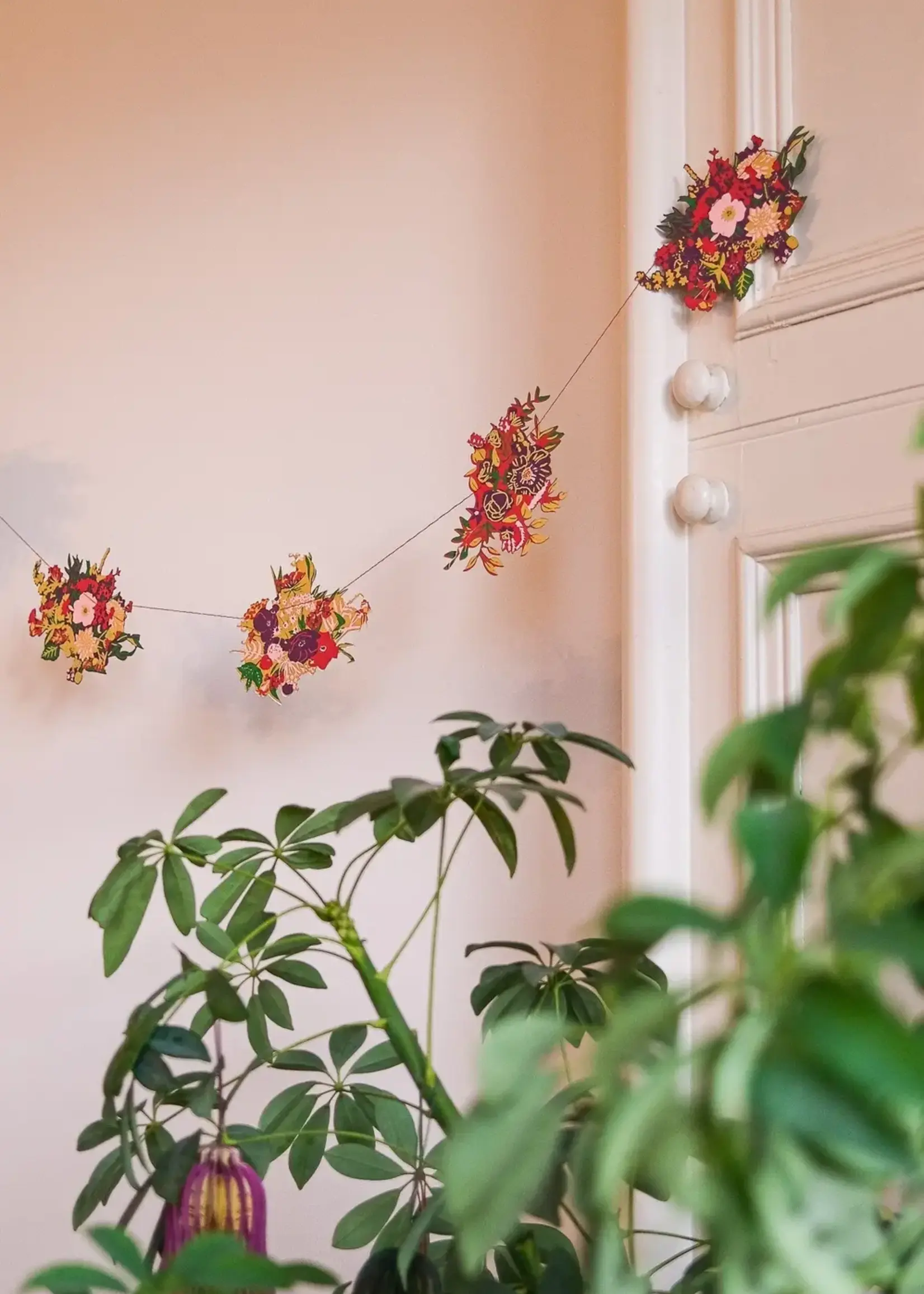 East End Press Bouquets Sewn Garland, East End Press